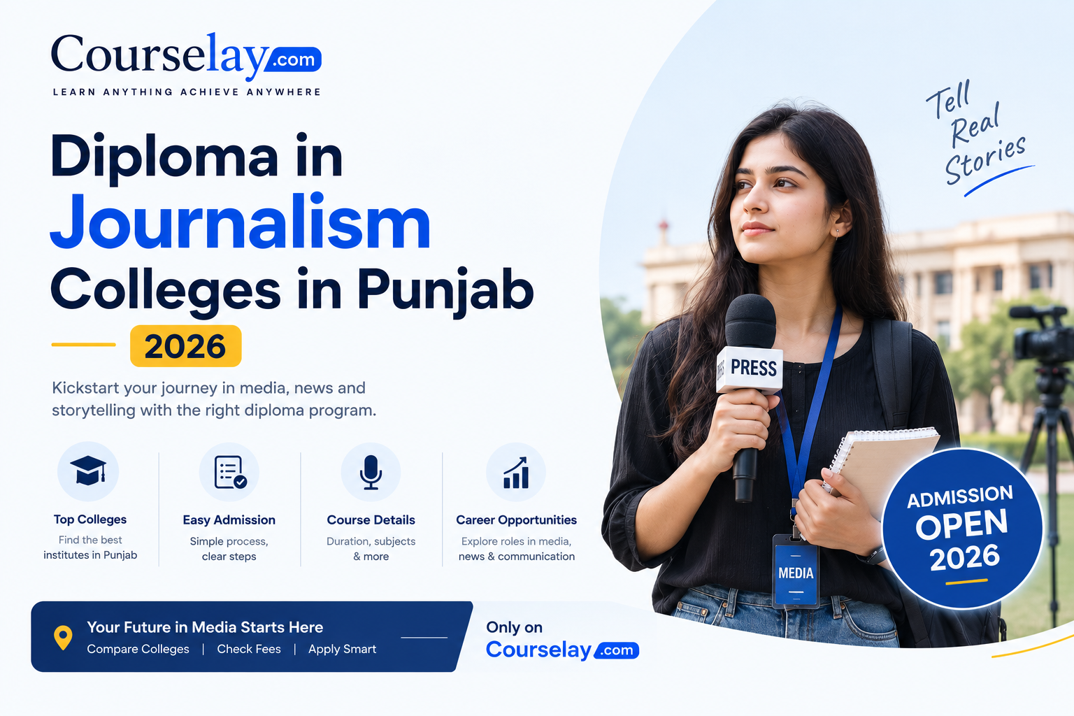  Diploma in Journalism College in Punjab | Courselay