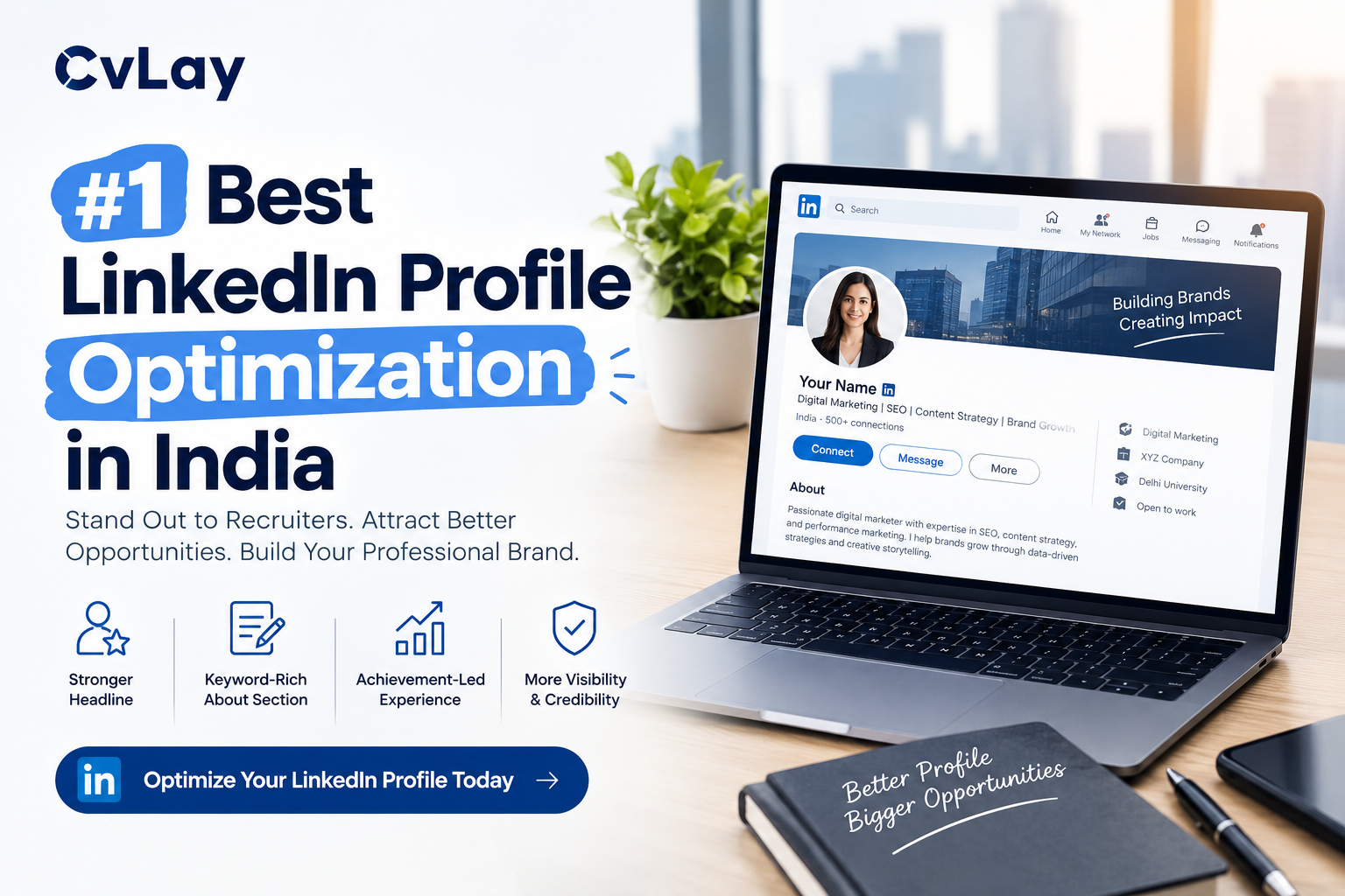  #1 Best LinkedIn Profile Optimization in India | CvLay