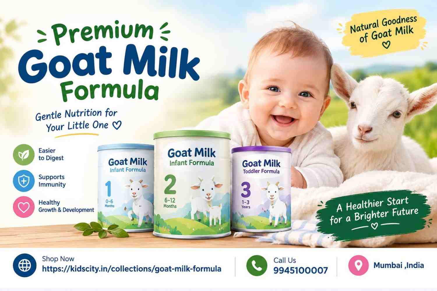  A Parent’s Guide to Goat Milk Infant Formula and Baby Nutrition