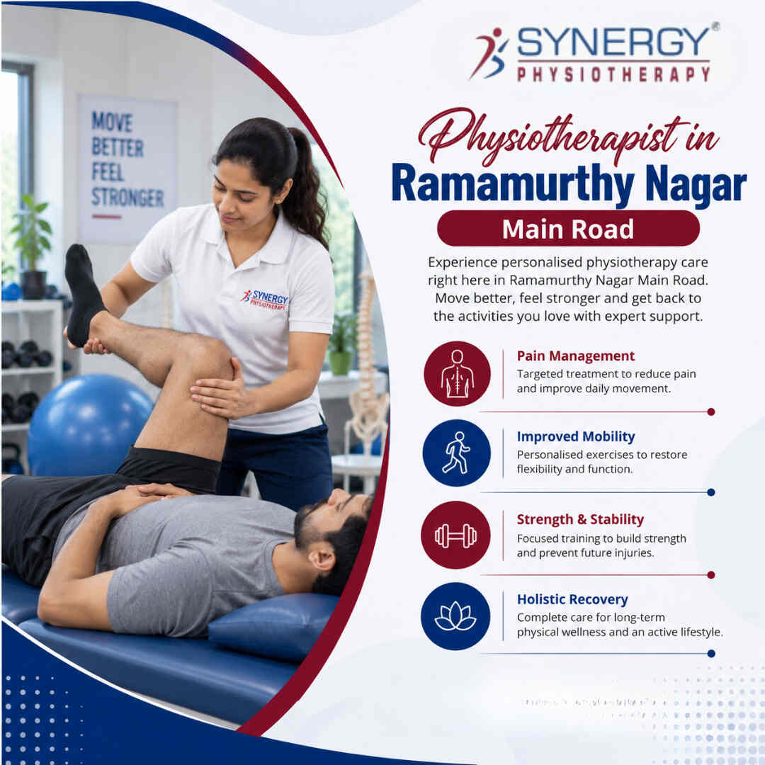  Physiotherapist in Ramamurthy Nagar Main Road