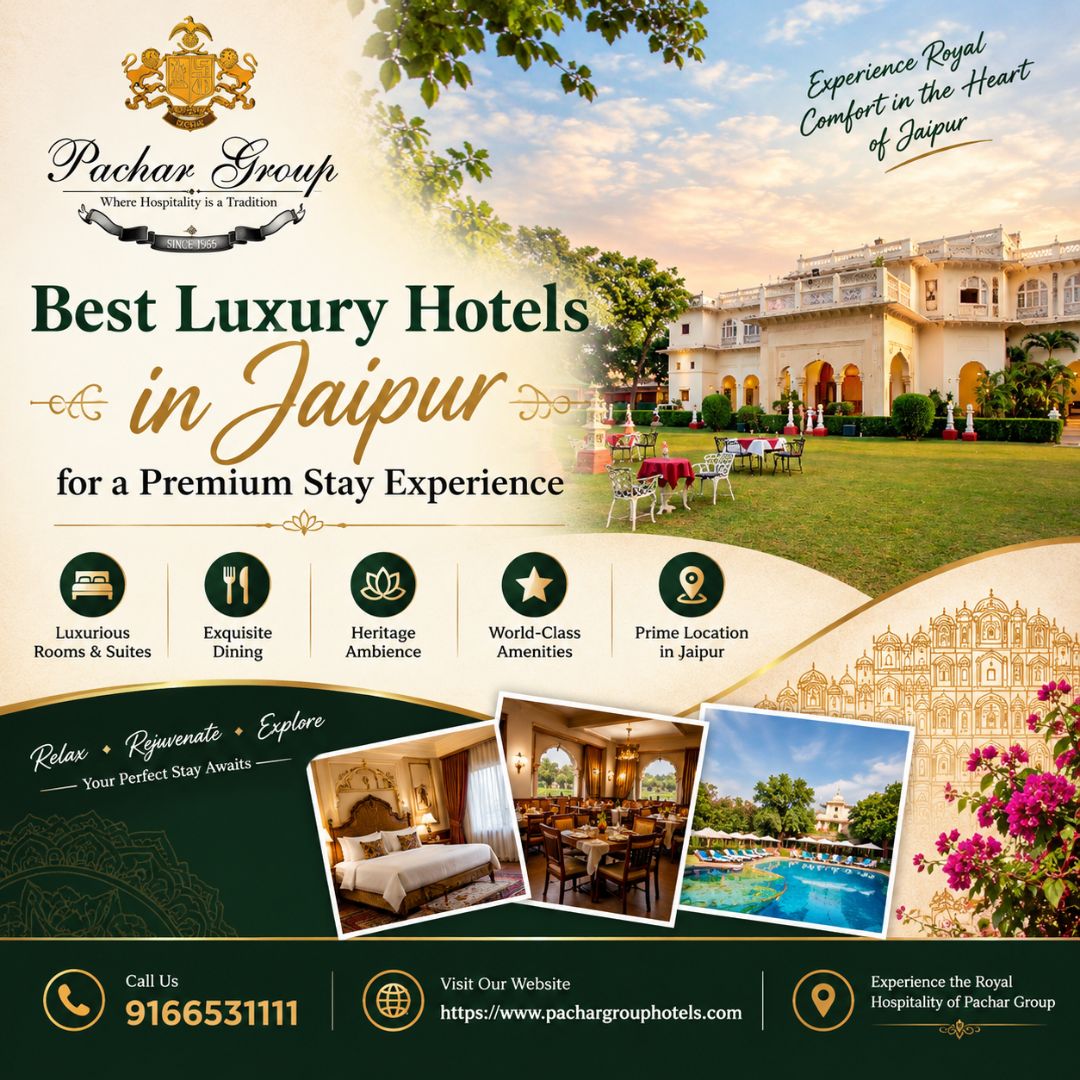  Best Luxury Hotels in Jaipur for a Premium Stay Experience
