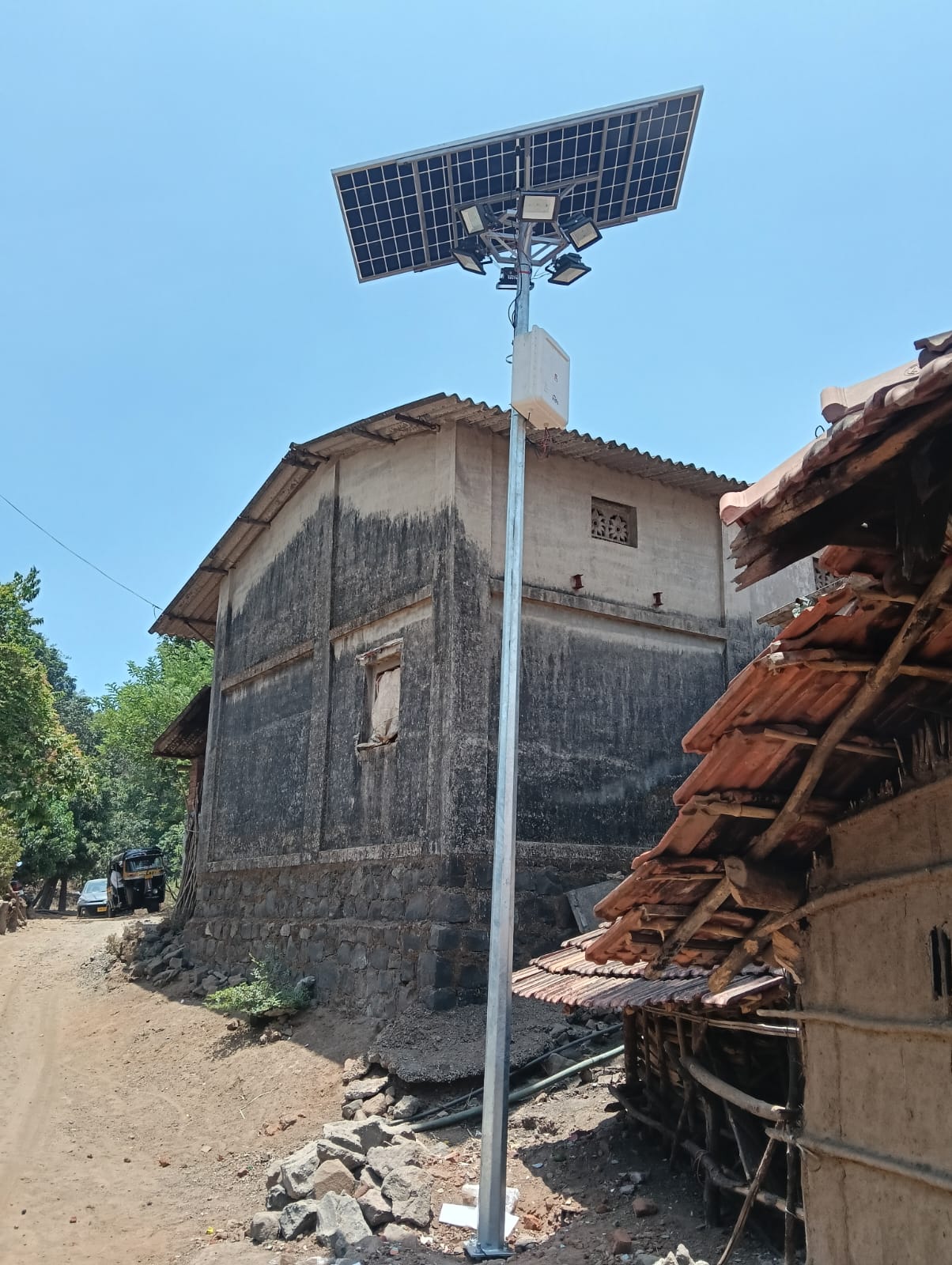  Solar Street Light Manufacturer in India | Zitroen IoT