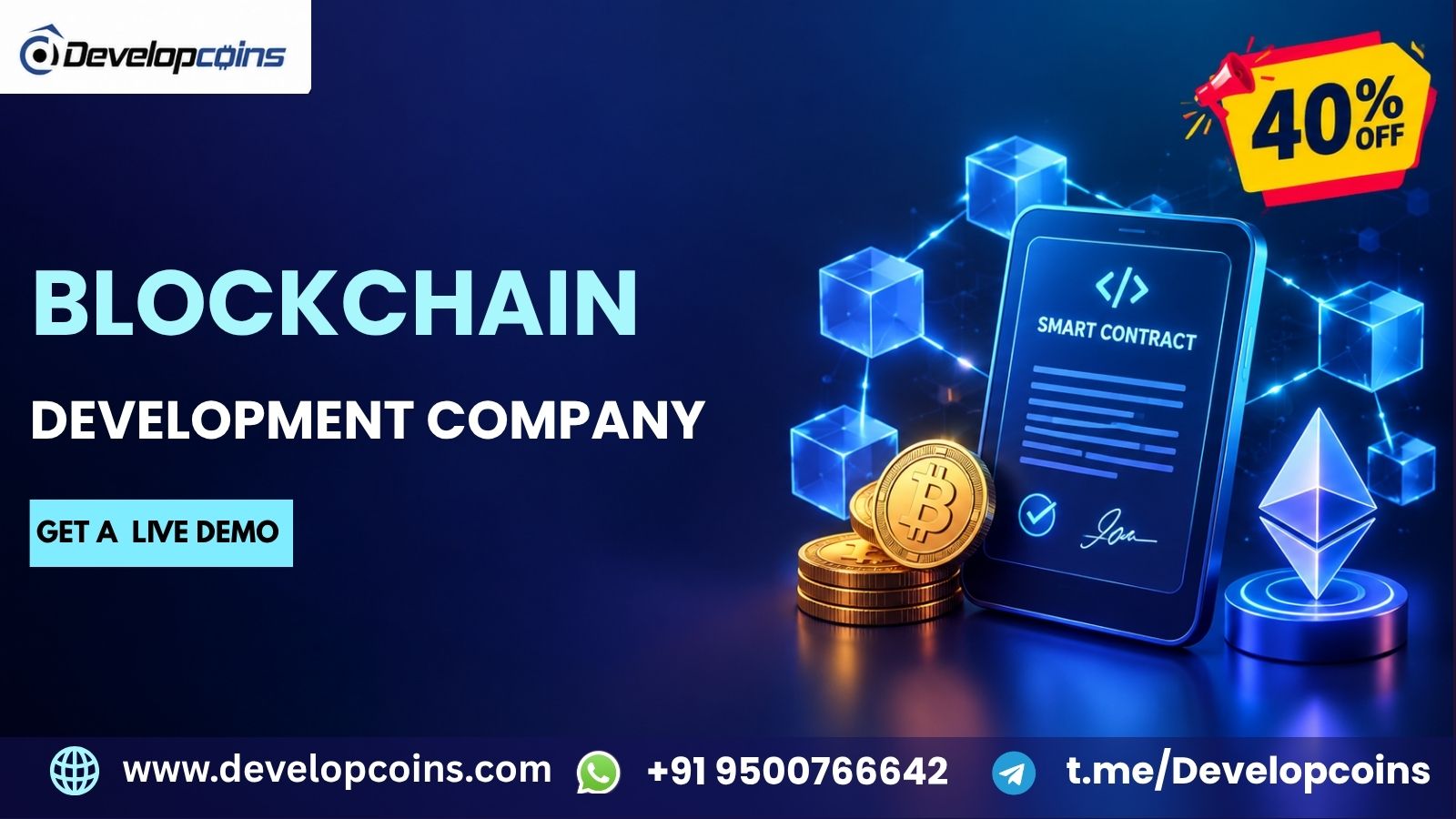  Smart Contracts, Smarter Business – Blockchain Development Experts
