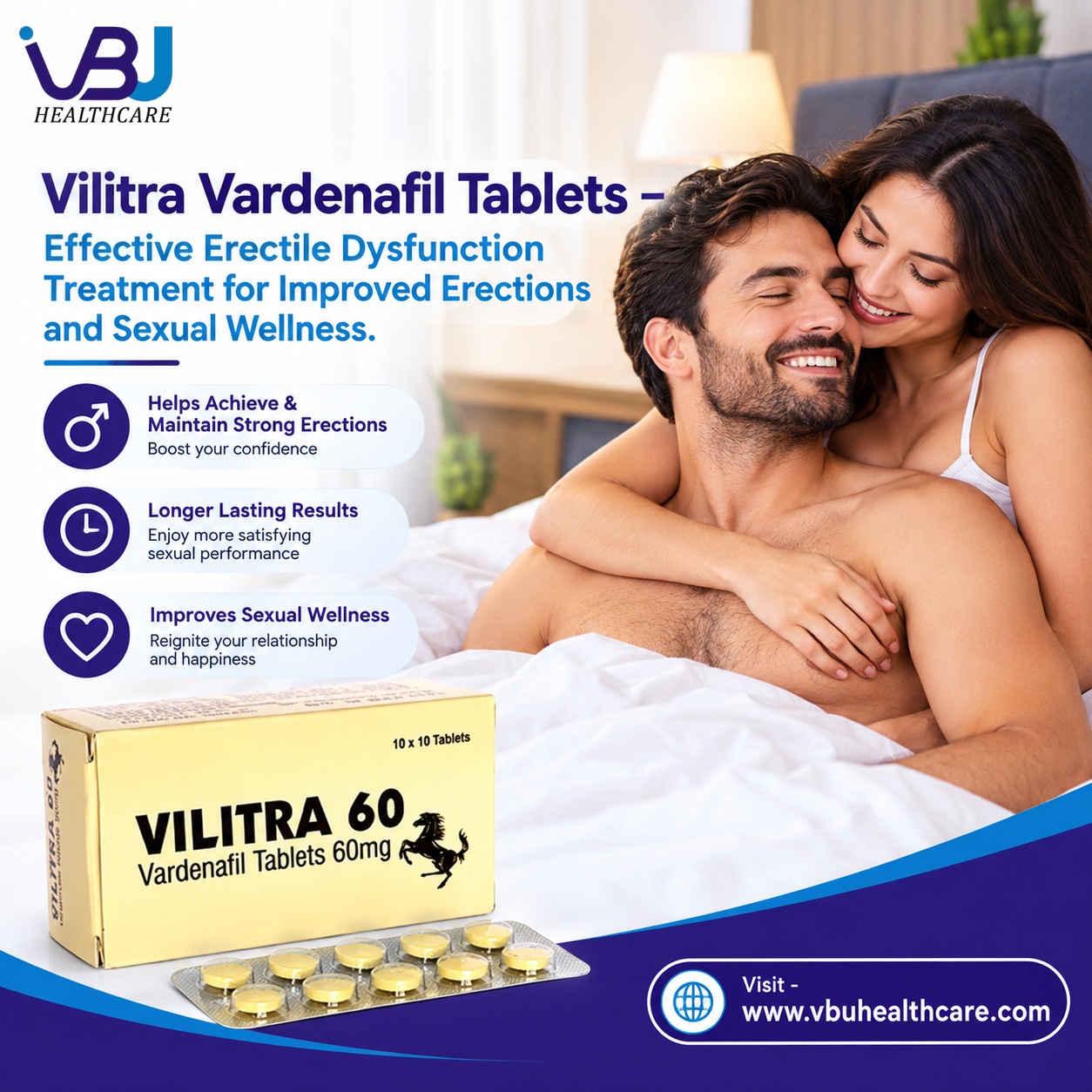  Vilitra Vardenafil Tablets – Effective Erectile Dysfunction Treatment for Improved Erections and Sexual Wellness