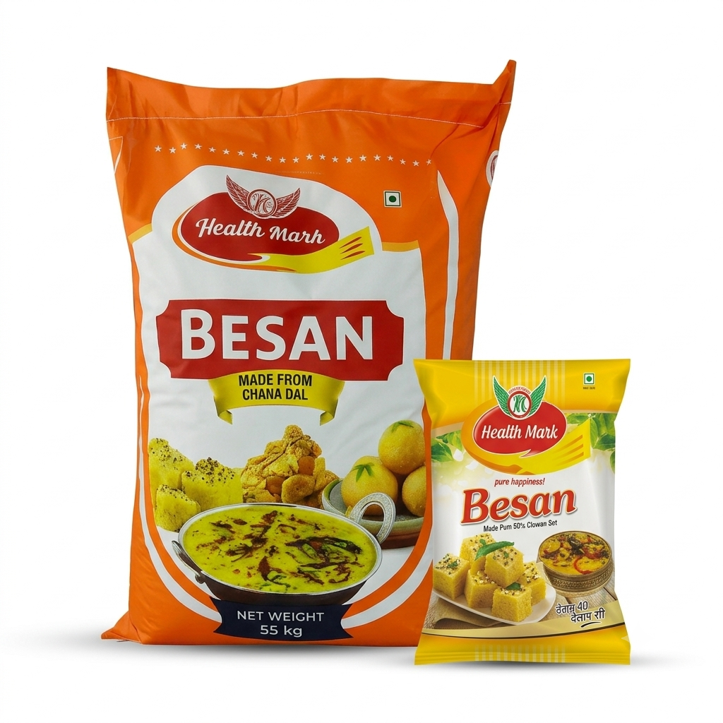  Best Besan Manufacturer in Panchkula | Health Mark