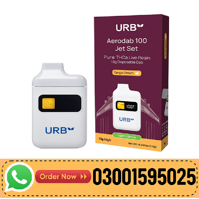  URB Aerodab 100 Jet Set Disposable 1.5G In Pakistan - 03001595025