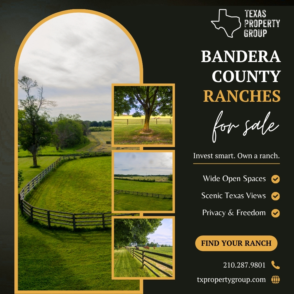  Ranches for Sale in Bandera County