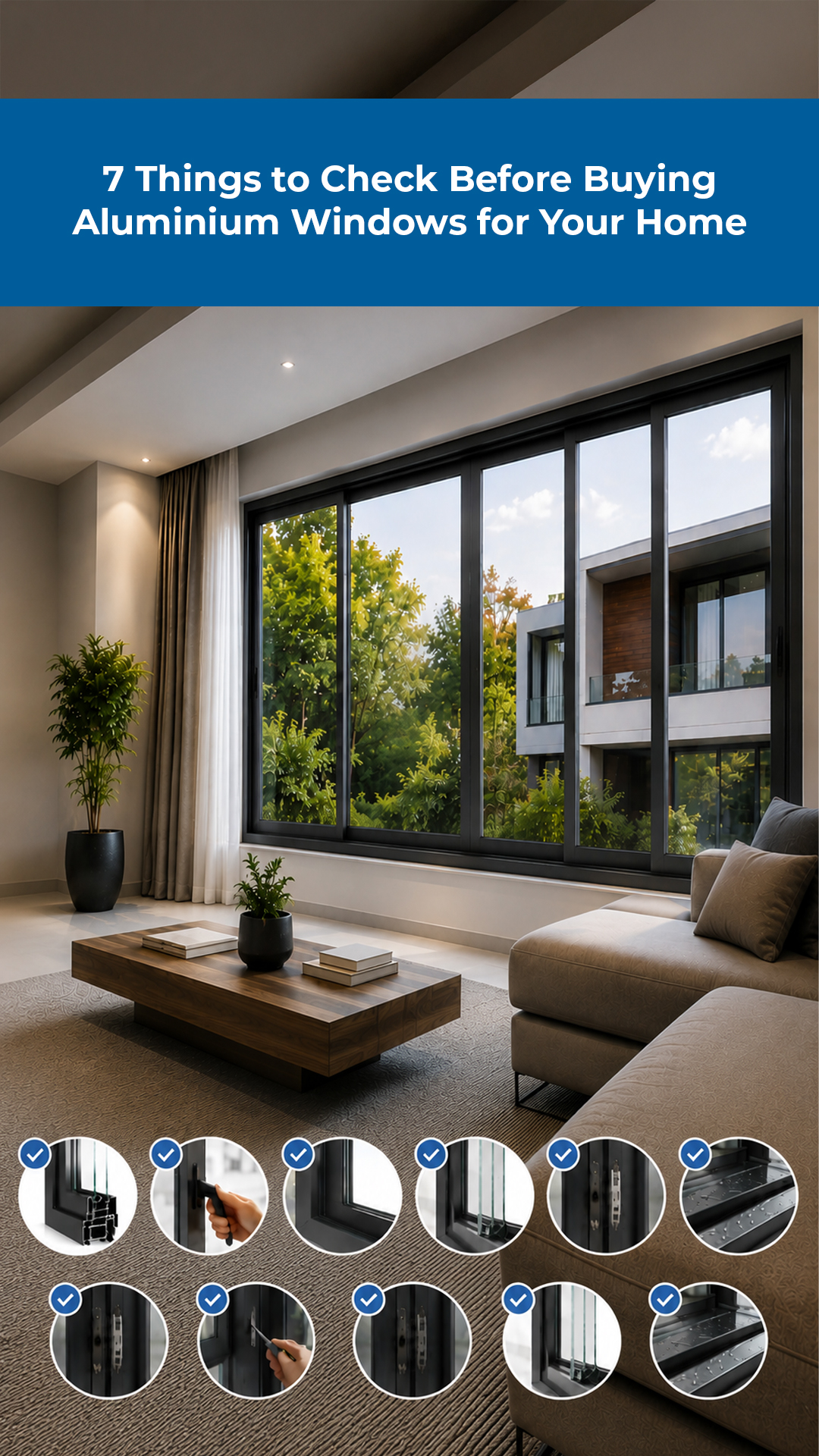  7 Things to Check When Buying Aluminium Windows for Your Home