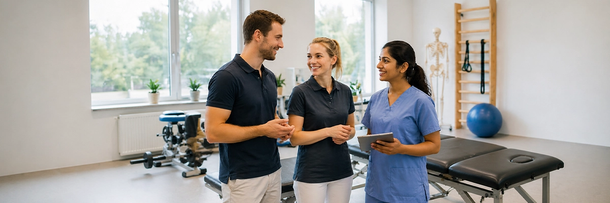  Deutschsprachige Physiotherapeuten für das Gesundheitswesen