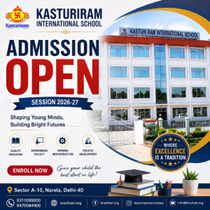  Kasturiram International School Admission Open