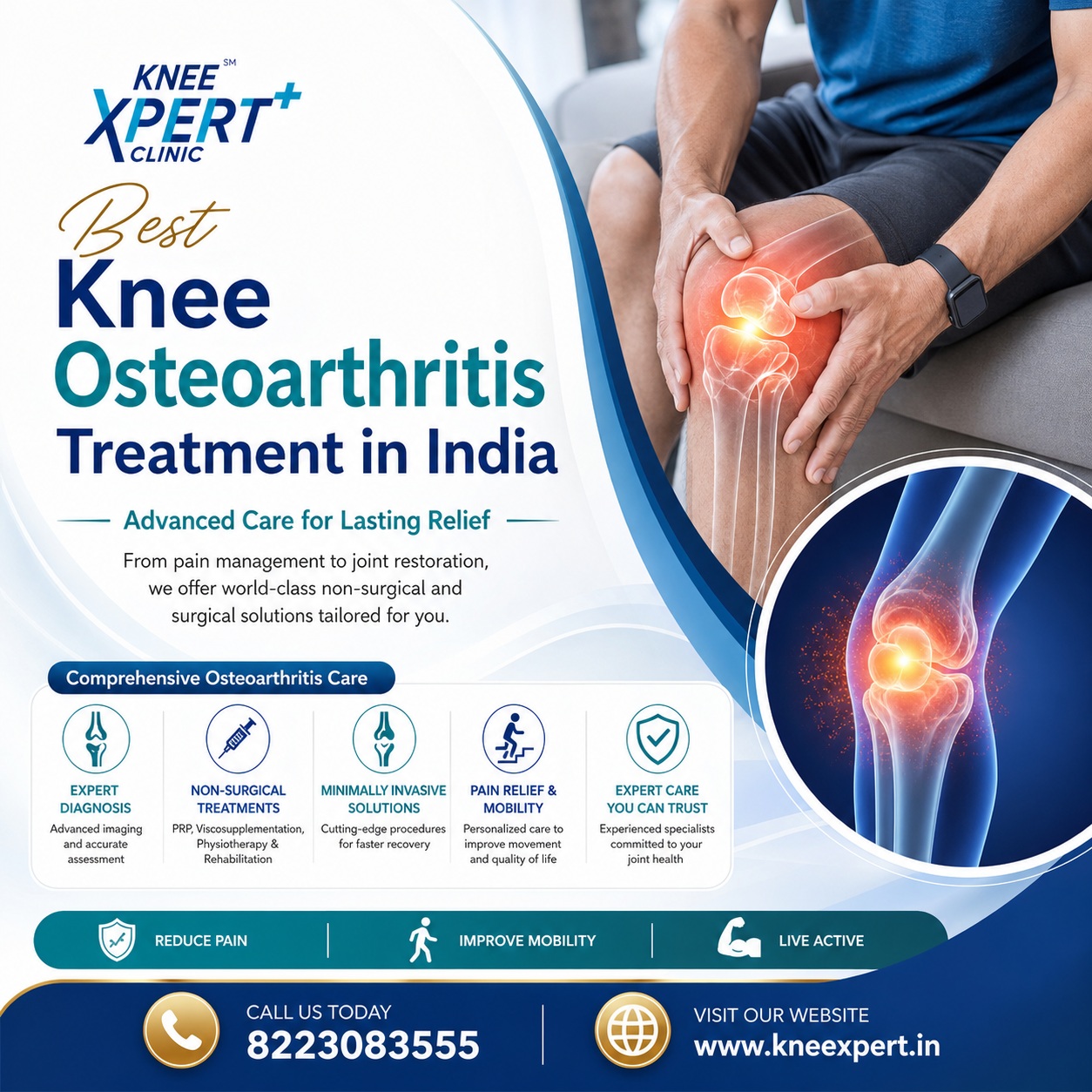  Best Knee Osteoarthritis Treatment in India  - KneeXpert