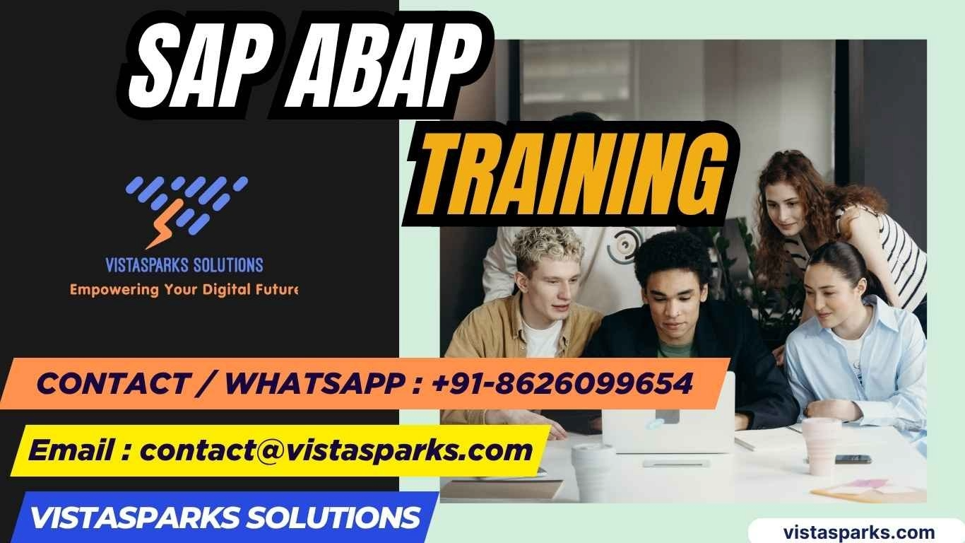  SAP ABAP Online Training | Vistasparks Solutions
