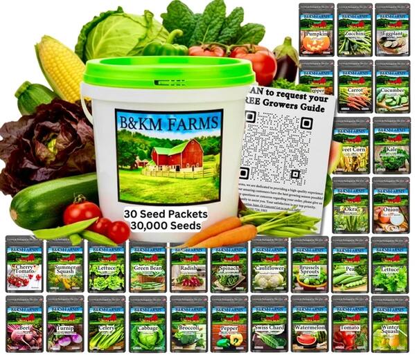  Heirloom Seed Packets | Heirloom Vegetable Seeds for Sale