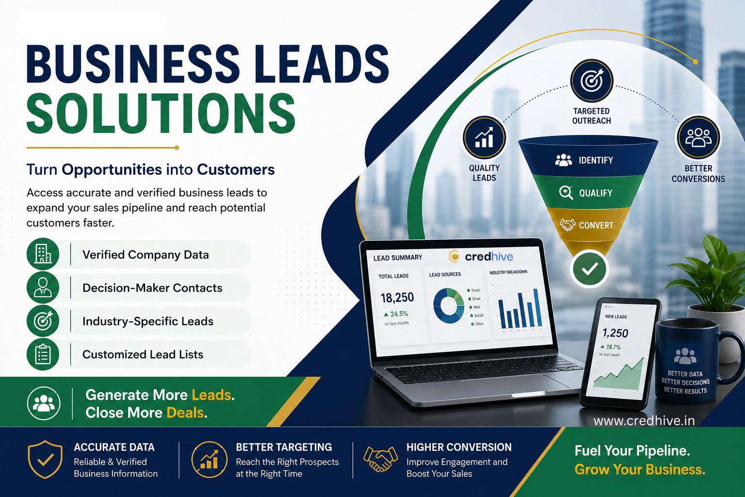  Business Leads – Find Verified B2B Prospects