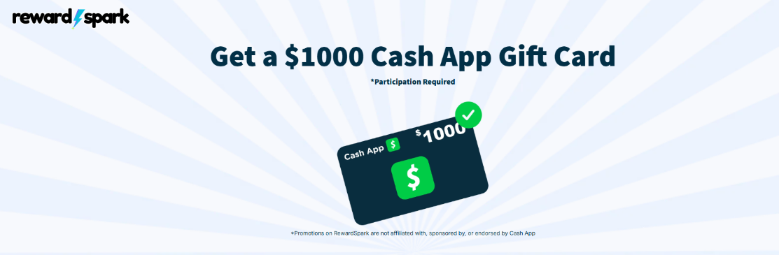  Get $1000 on Your CashApp to Spend!