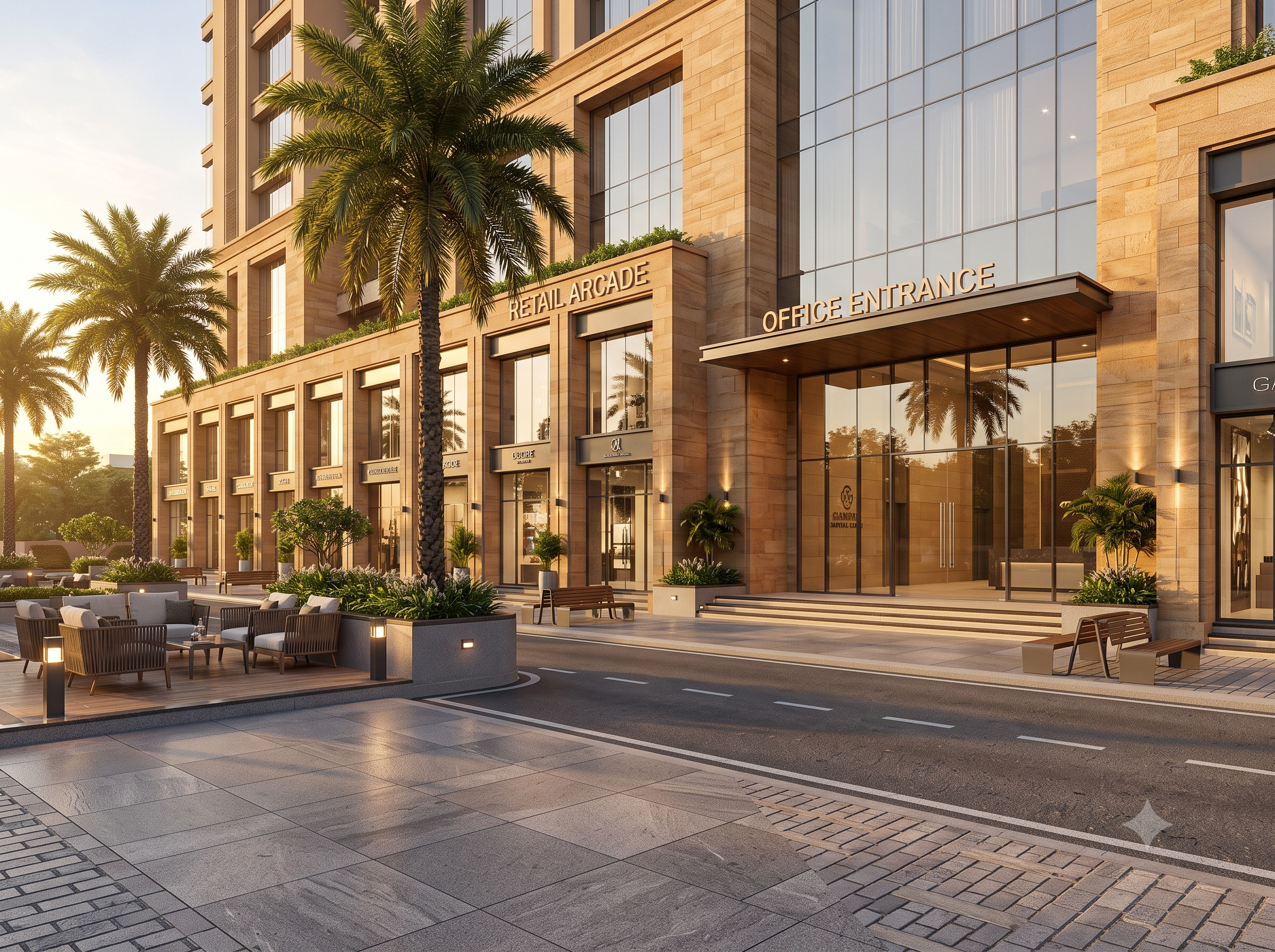  Ganpati Capital Court – A Modern Commercial Address in Gomti Nagar