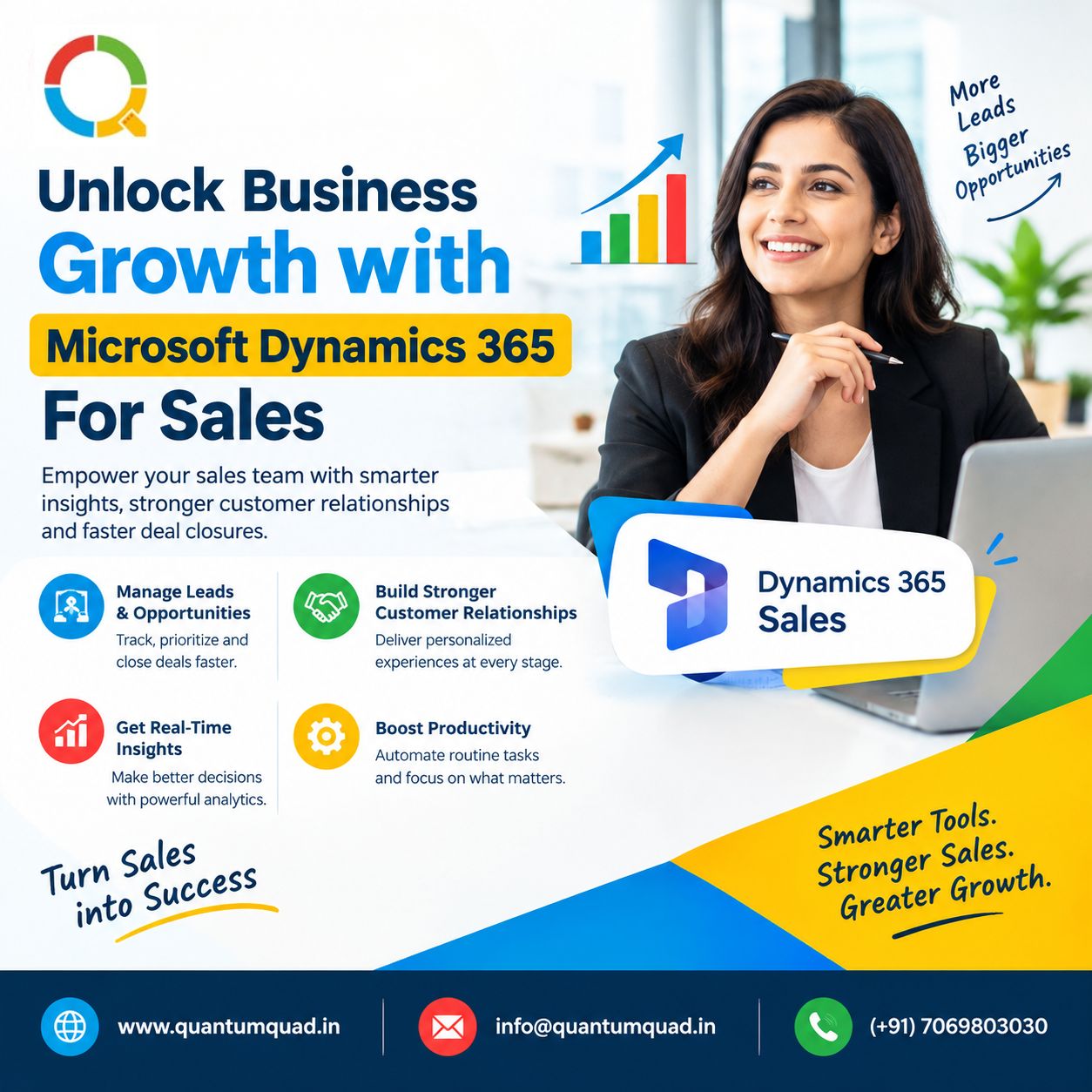  Unlock Business Growth with Microsoft Dynamics 365 For Sales