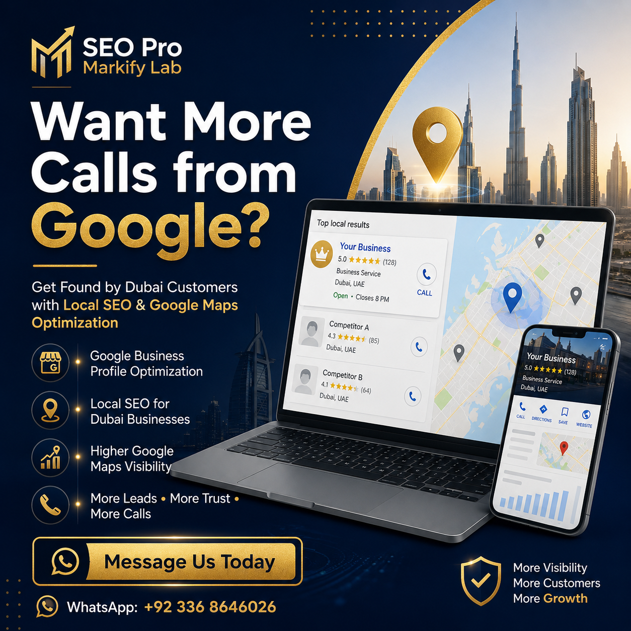  Professional SEO Services in Dubai – SEO Pro Markify Lab
