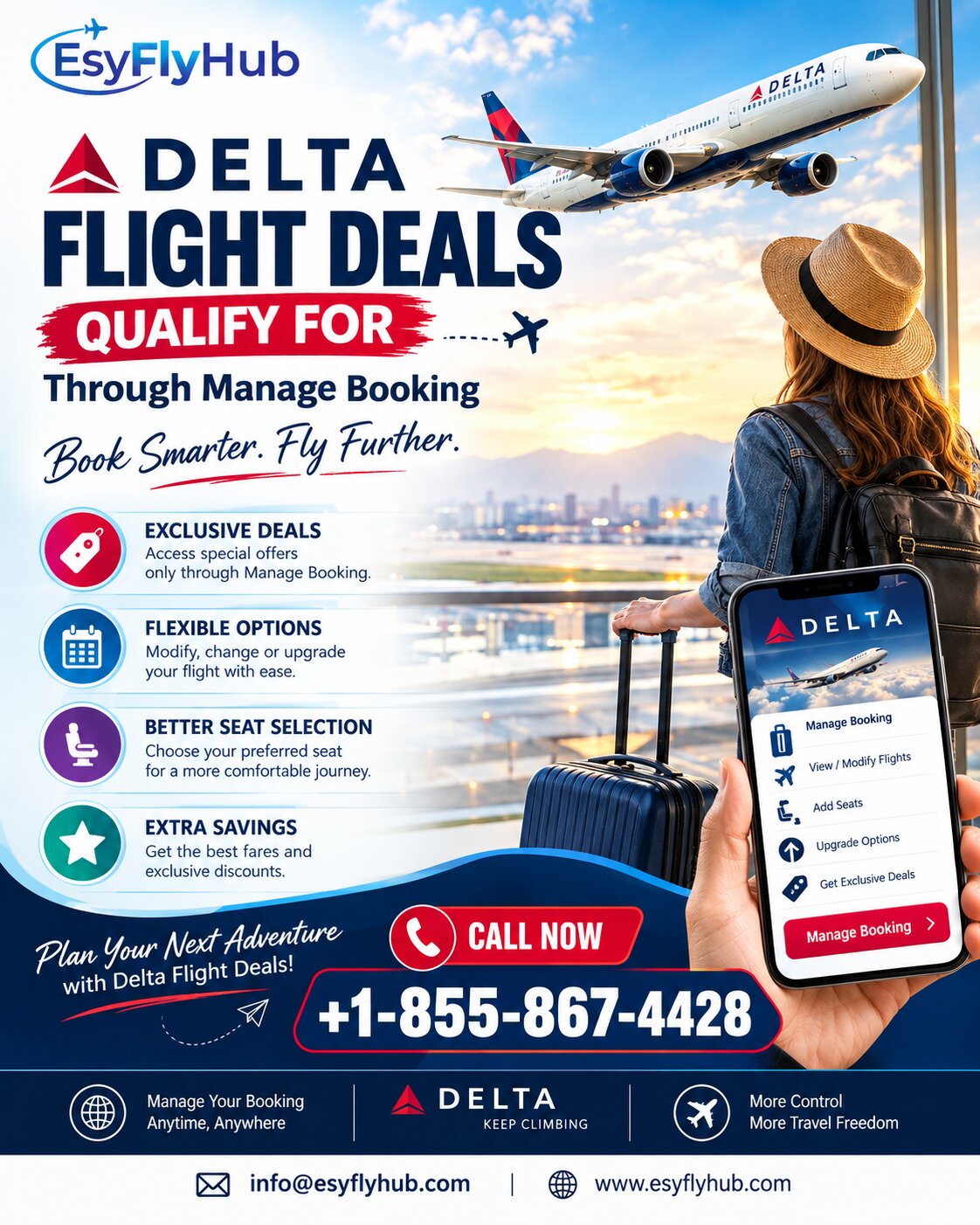  Qualify for Delta Flight Deals Through Manage Booking