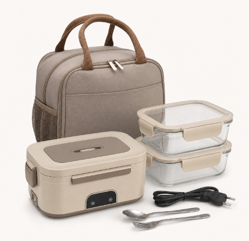  Glass Lunch Box with Carry Bag – Stylish & Practical Corporate Gifting Choice