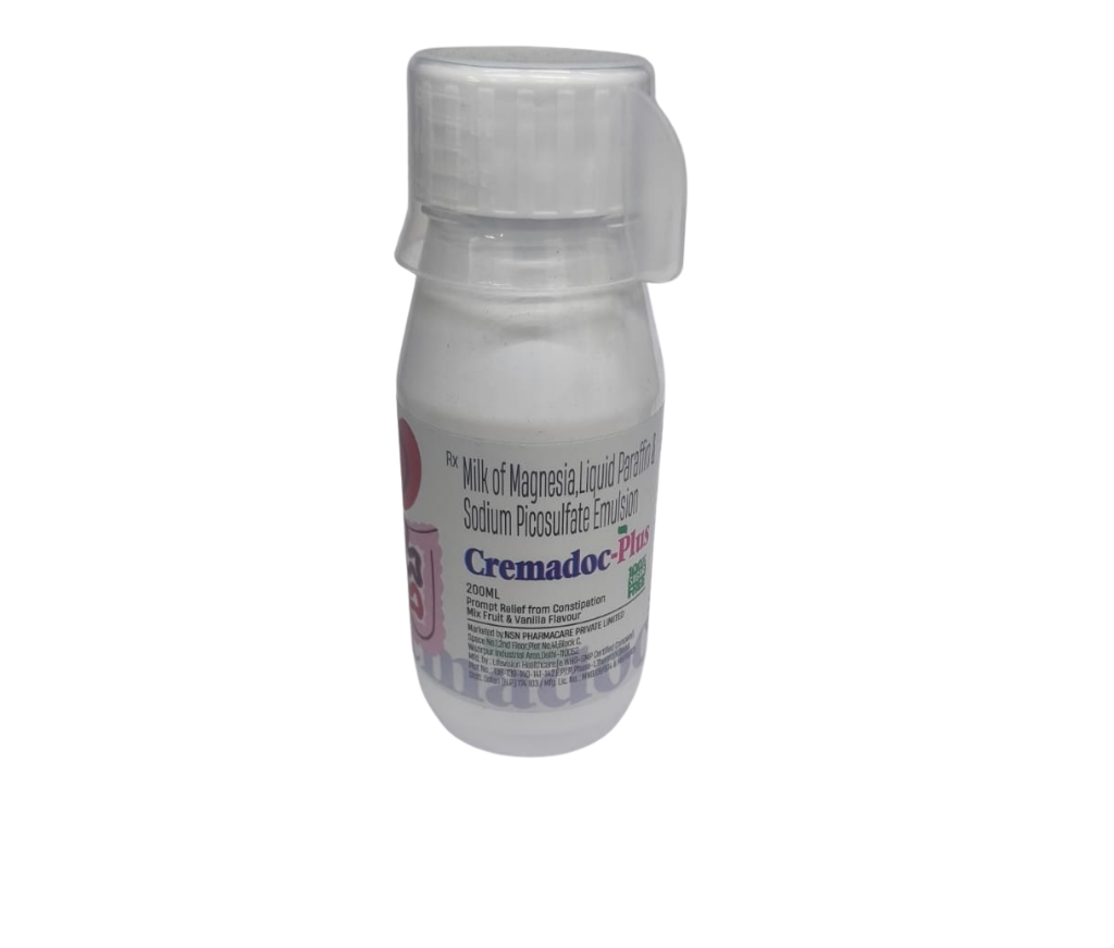  CREMADOC PLUS Syrup | Constipation Relief | NSN Pharmacare