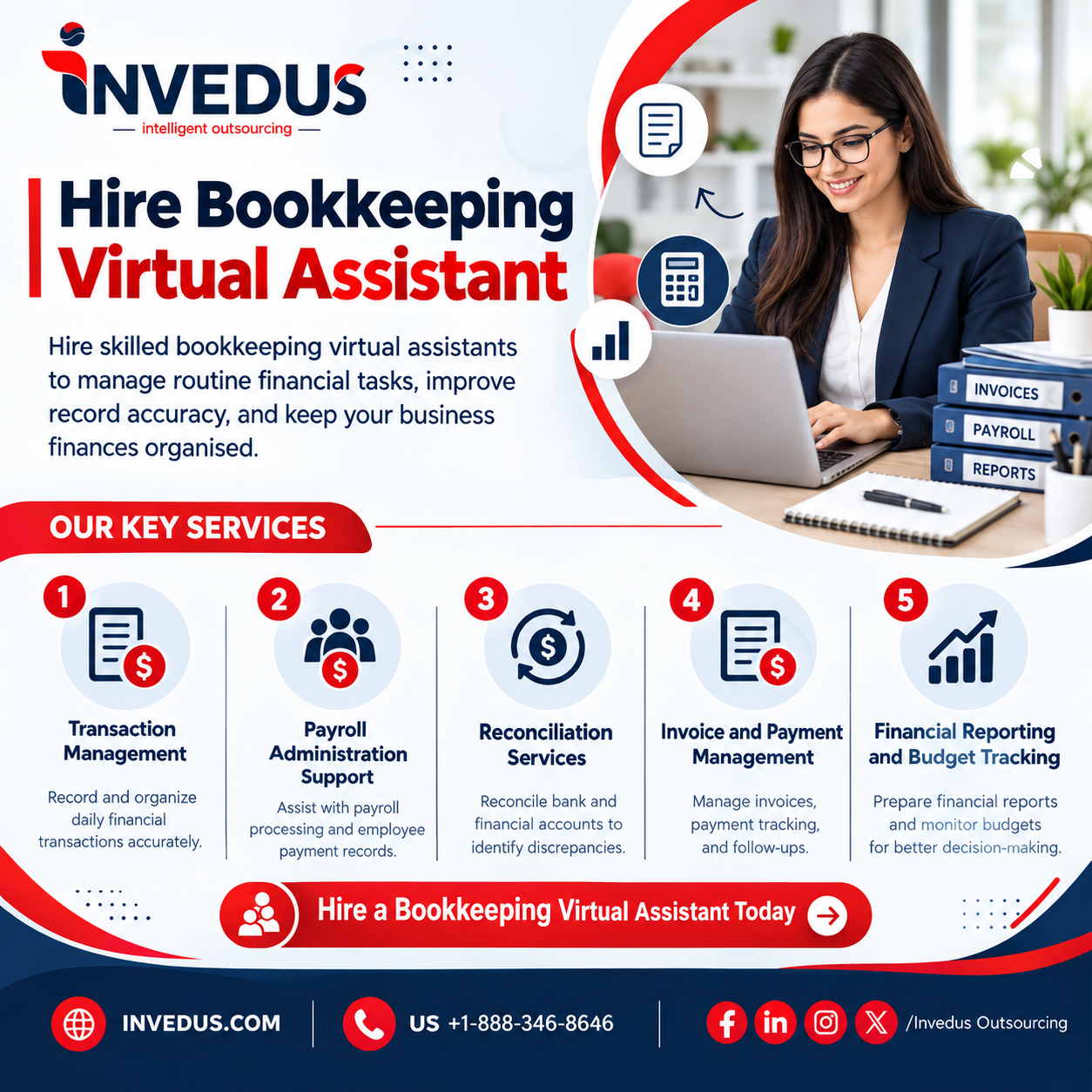 Hire Bookkeeping Virtual Assistant Services for Smarter Business Finance Management