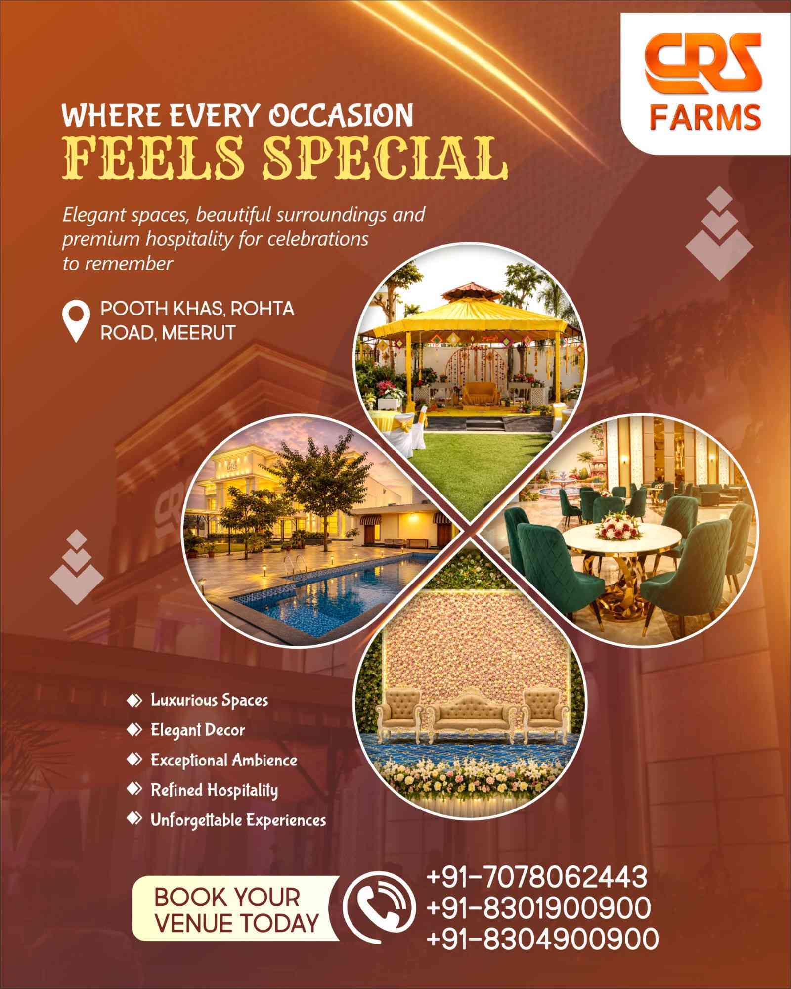  Marriage Farmhouse in Meerut