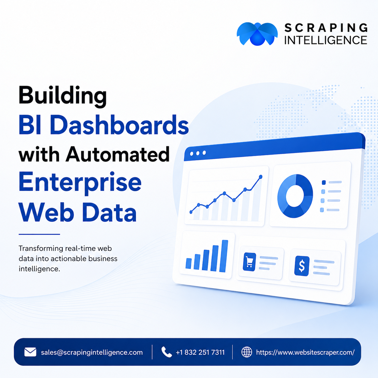  Automated Enterprise Web Data for BI Dashboards