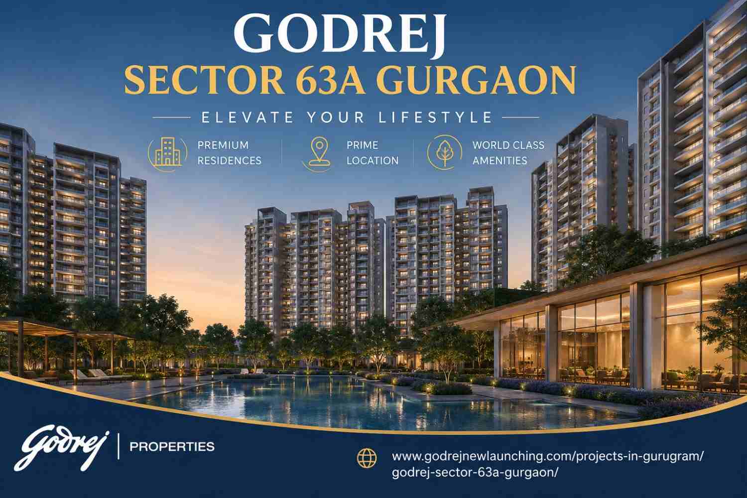 Godrej Sector 63A Gurgaon – Premium Residential Homes