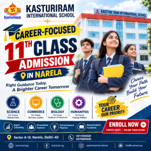  Career-Focused 11th Class Admission in Narela