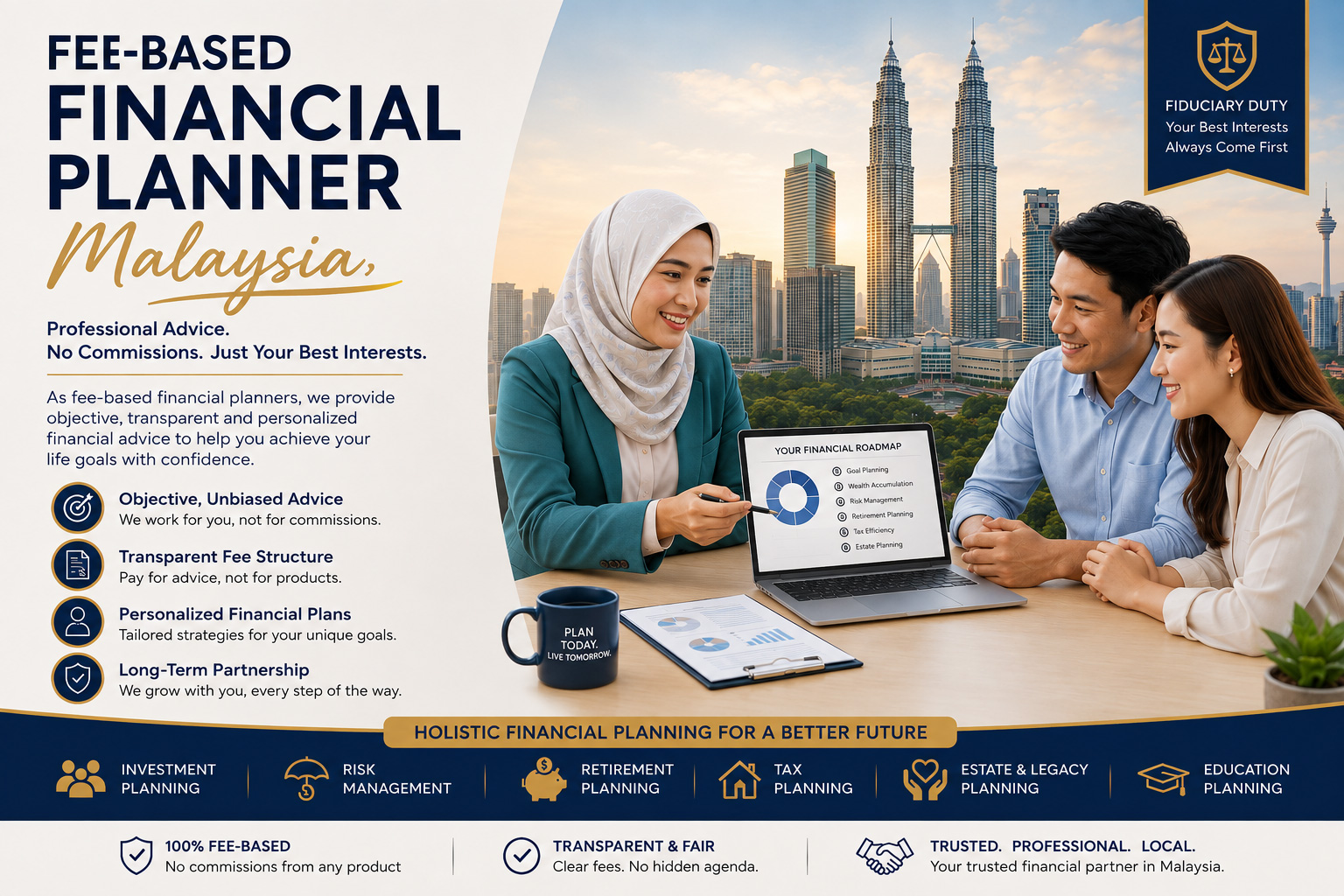  Fee-Based Financial Planner Malaysia | Transparent Financial Advice