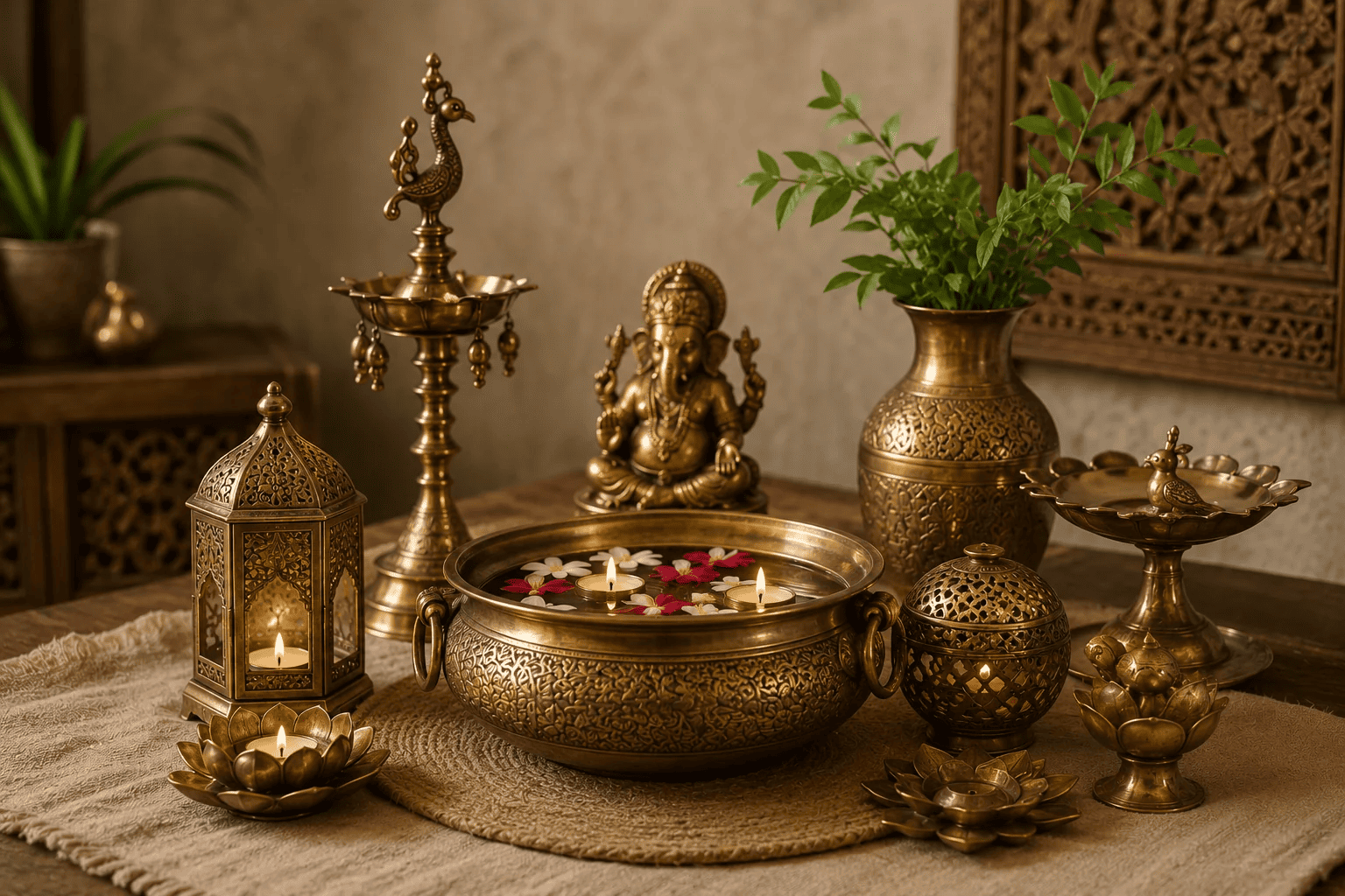  Indian Brass Décor and Handcrafted Brass Products for Global Buyers