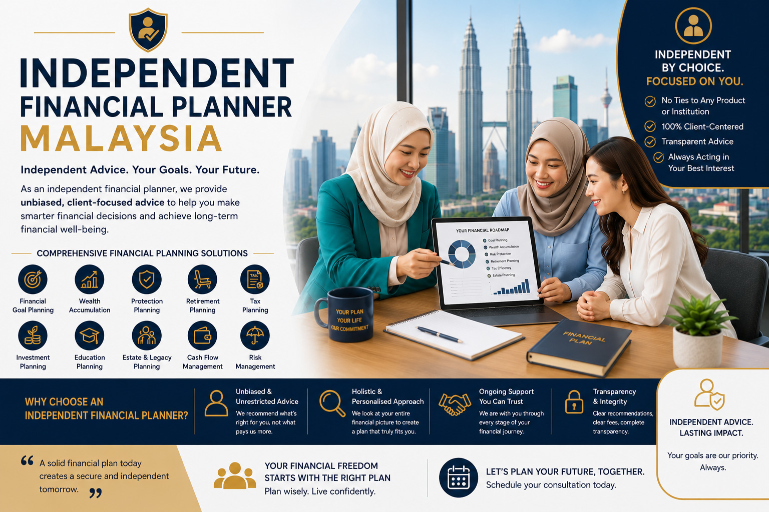  Independent Financial Planner Malaysia | Unbiased Financial Guidance
