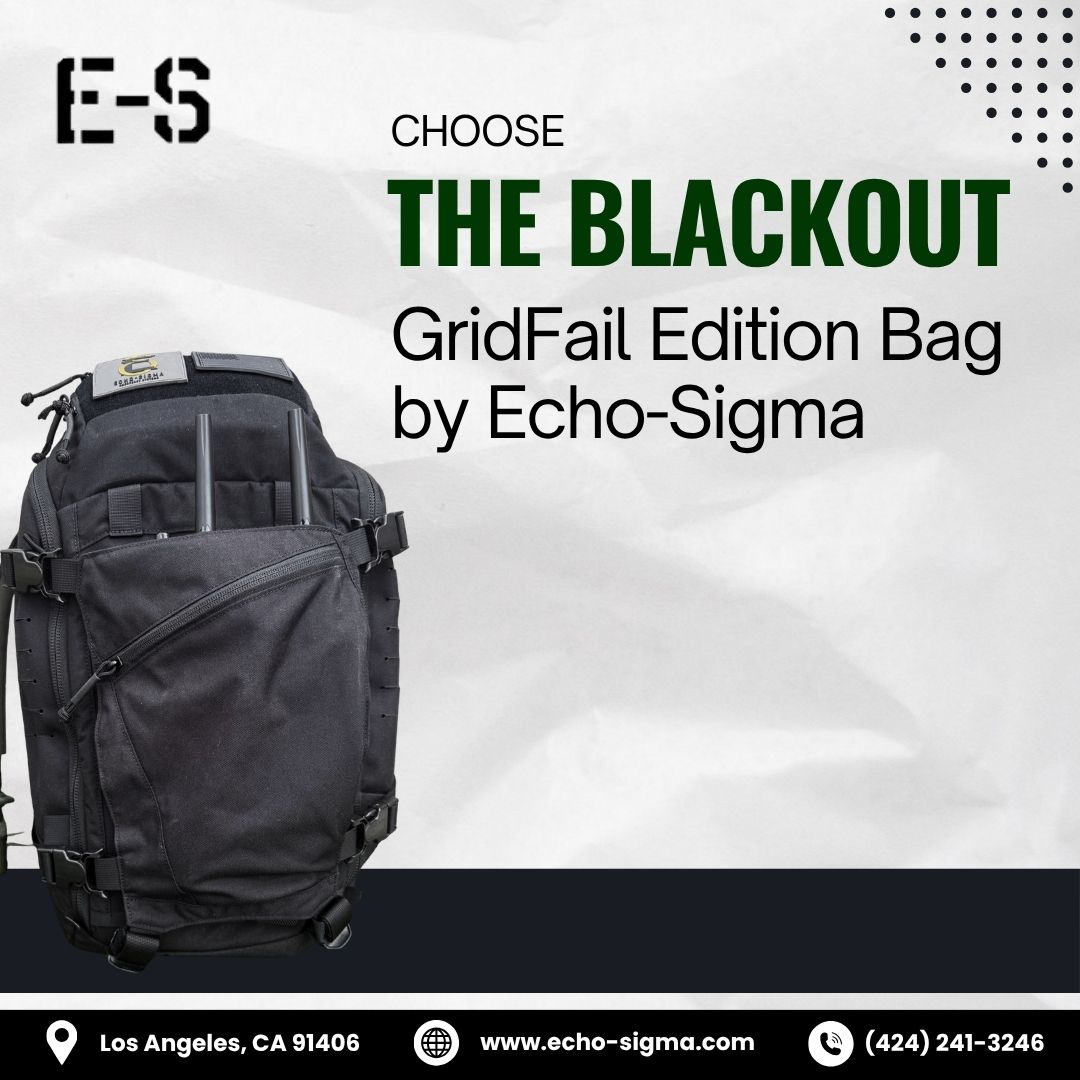  Choose THE BLACKOUT GridFail Edition Bag by Echo-Sigma