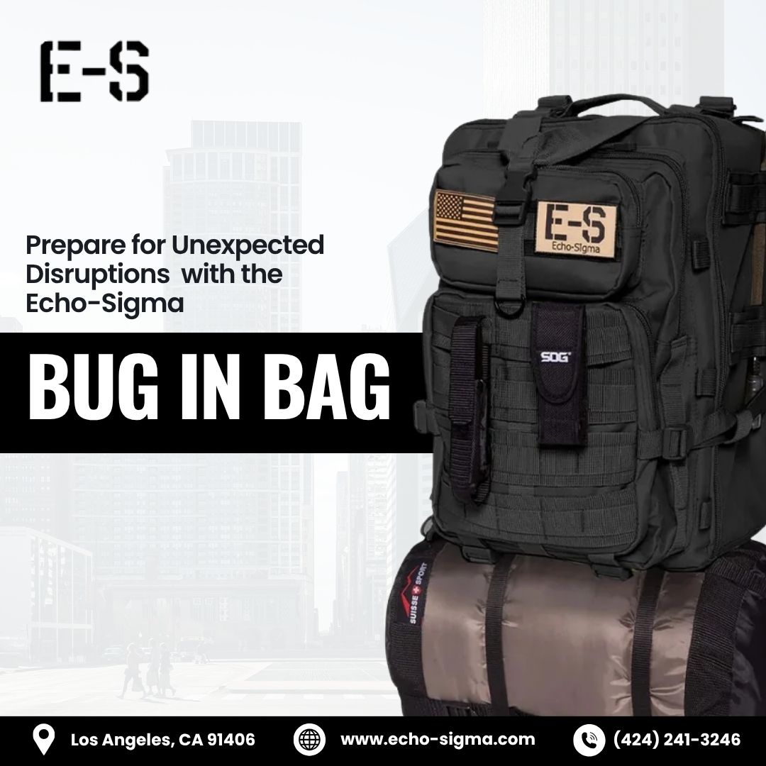  Prepare for Unexpected Disruptions with the Echo-Sigma Bug In Bag