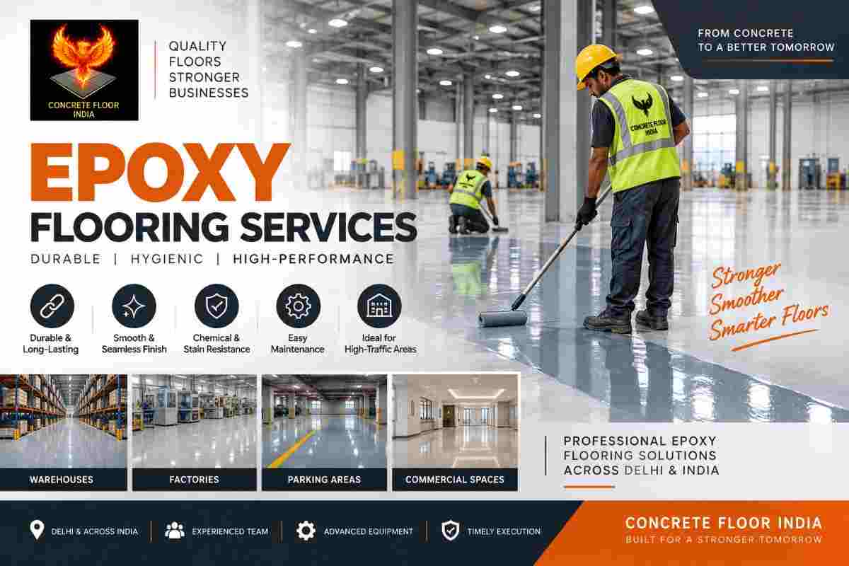  Epoxy Flooring Services for Durable and High-Performance Floors