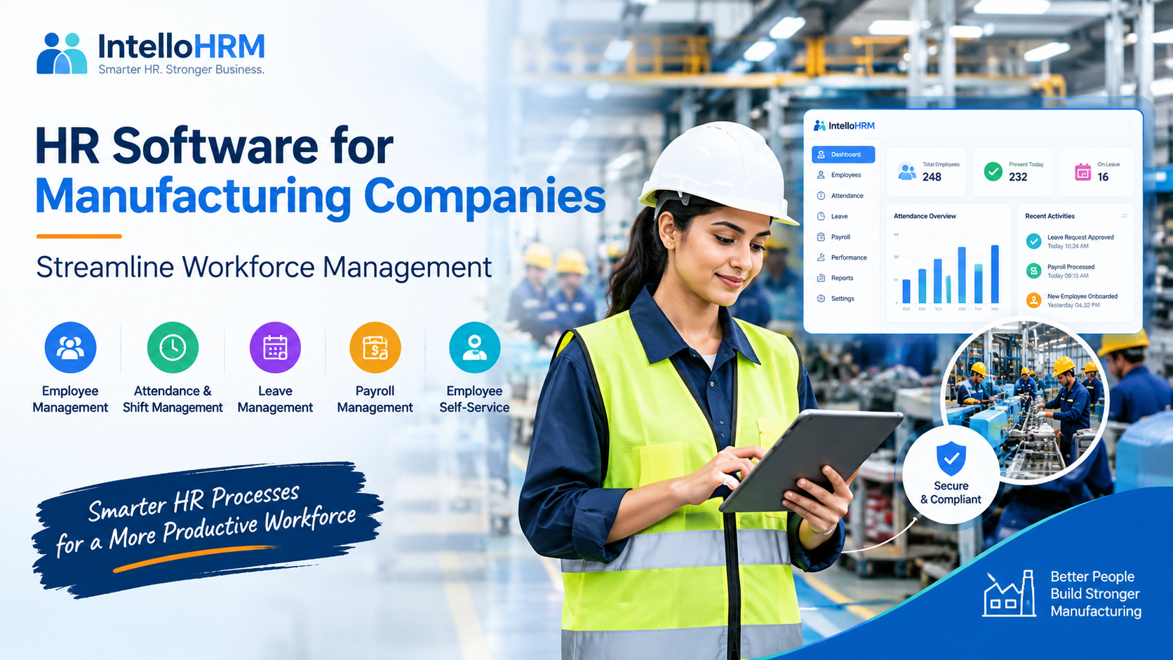  HR Software for Manufacturing Companies