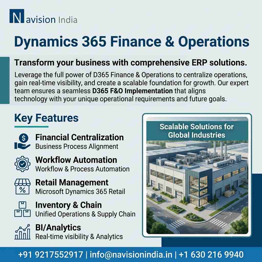  Dynamics 365 Finance & operations for Growing Businesses