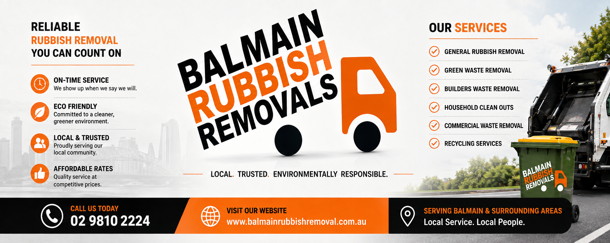  Balmain Rubbish Removal | Fast & Affordable Rubbish Removal Sydney