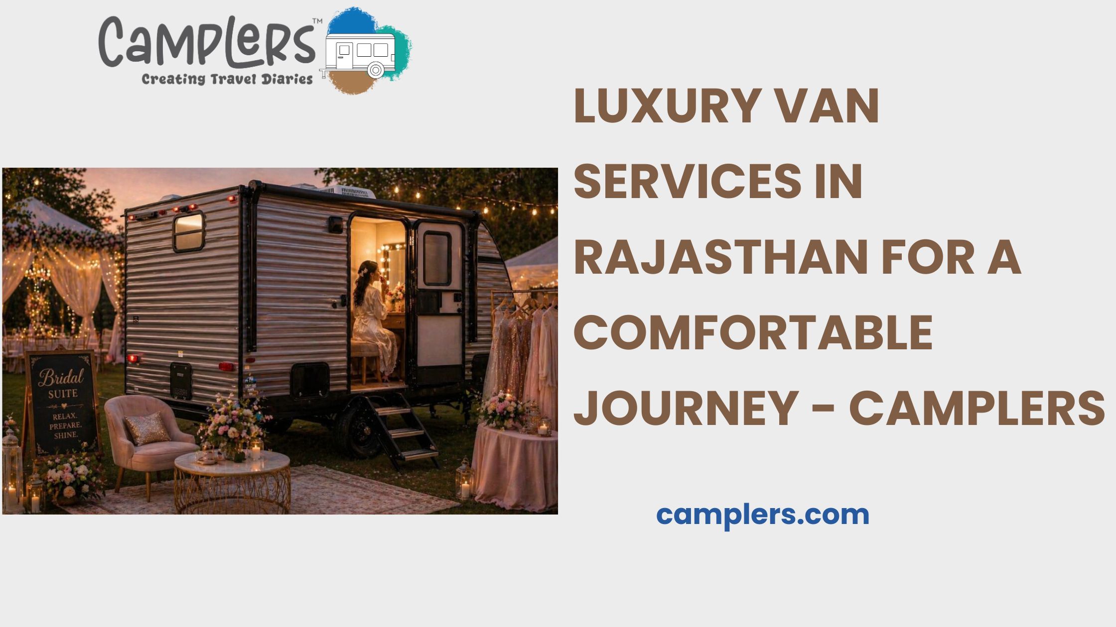  Luxury Van Services in Rajasthan for a Comfortable Journey - Camplers