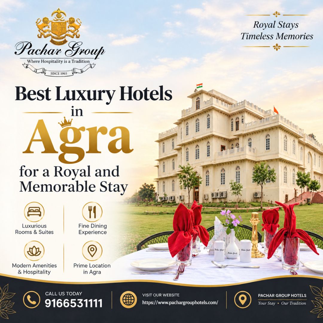  Best Luxury Hotels in Agra for a Royal and Memorable Stay