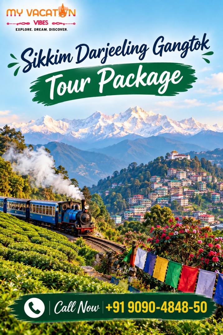  Exclusive Sikkim Darjeeling Gangtok Tour Package +91 9090-4848-50