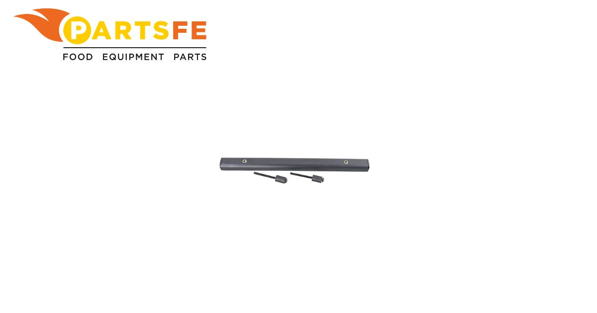  True 879473 Refrigerator Door Handle Kit Black Plastic 12"