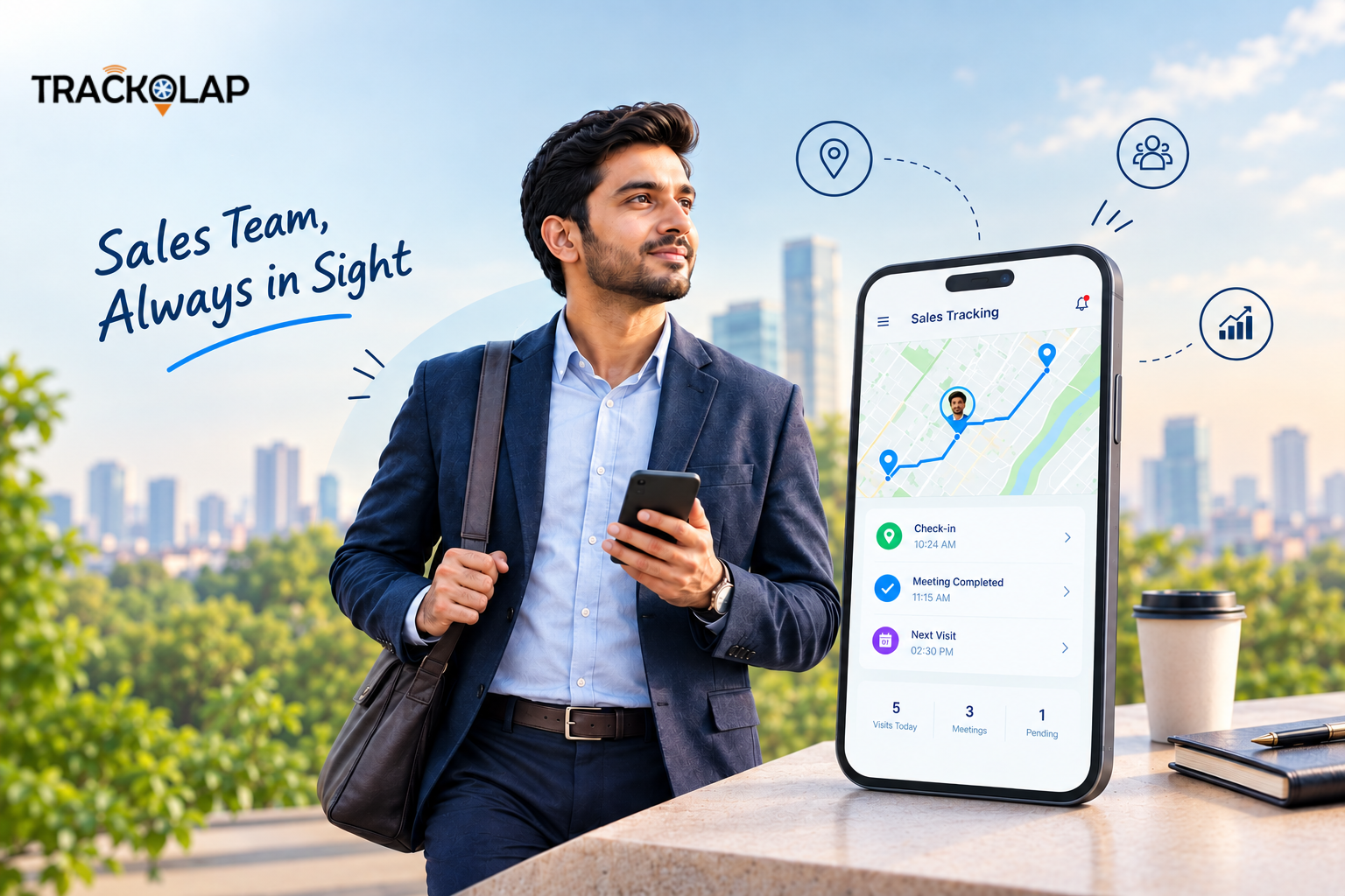  Sales Person Tracking App for Smarter Field Sales Management