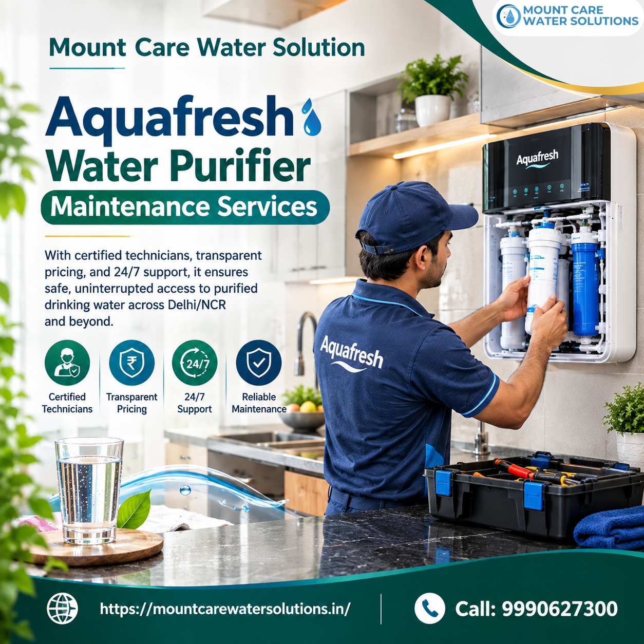  Aquafresh Water Purifier Maintenance Services