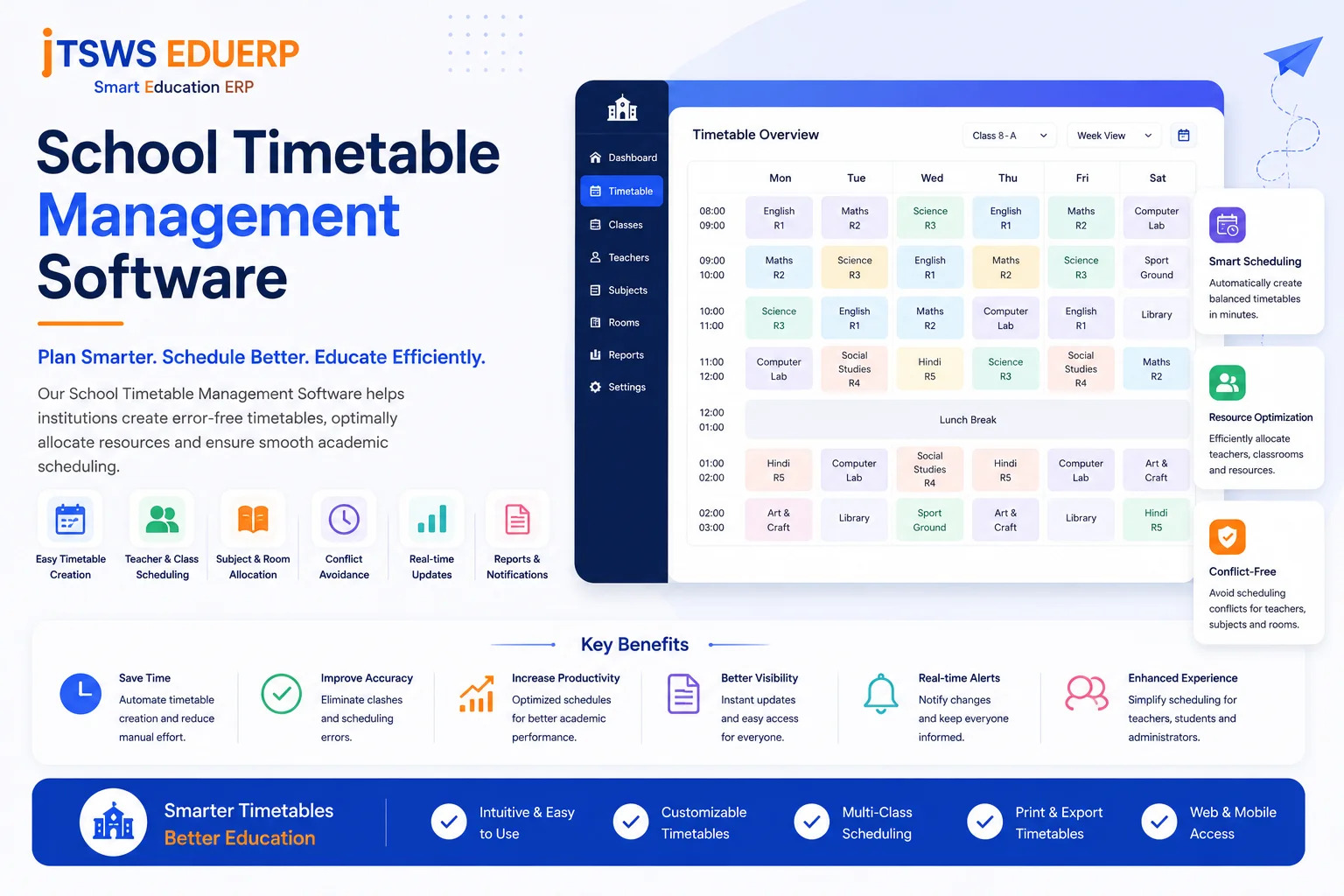  Effortlessly Generate Error-Free Schedules with Timetable Management Software