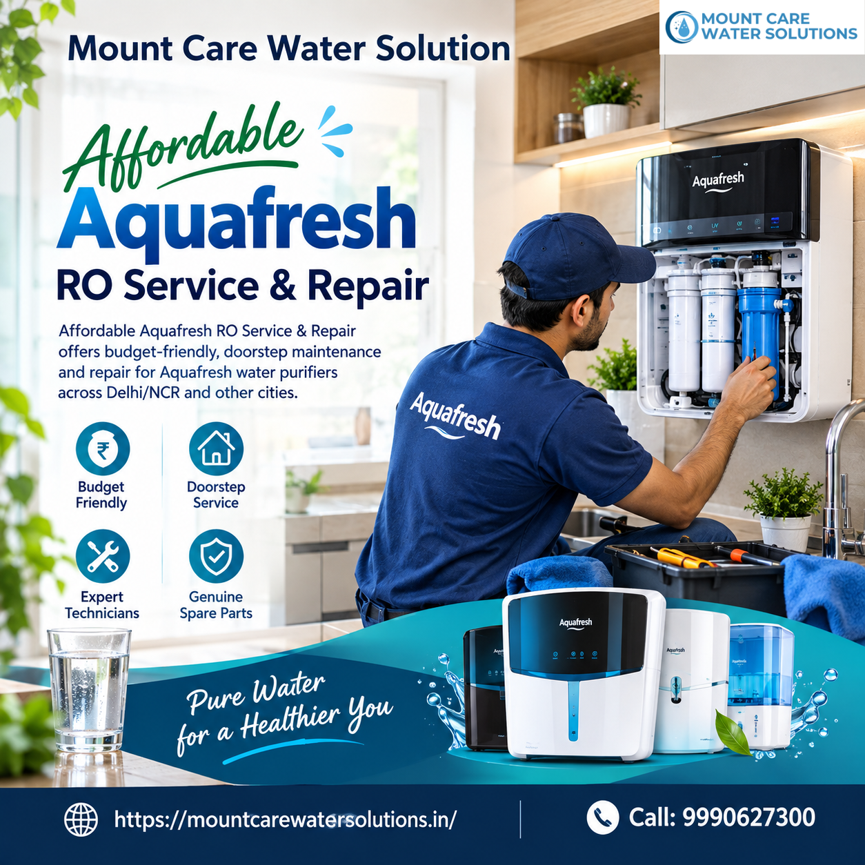  Affordable Aquafresh RO Service & Repair