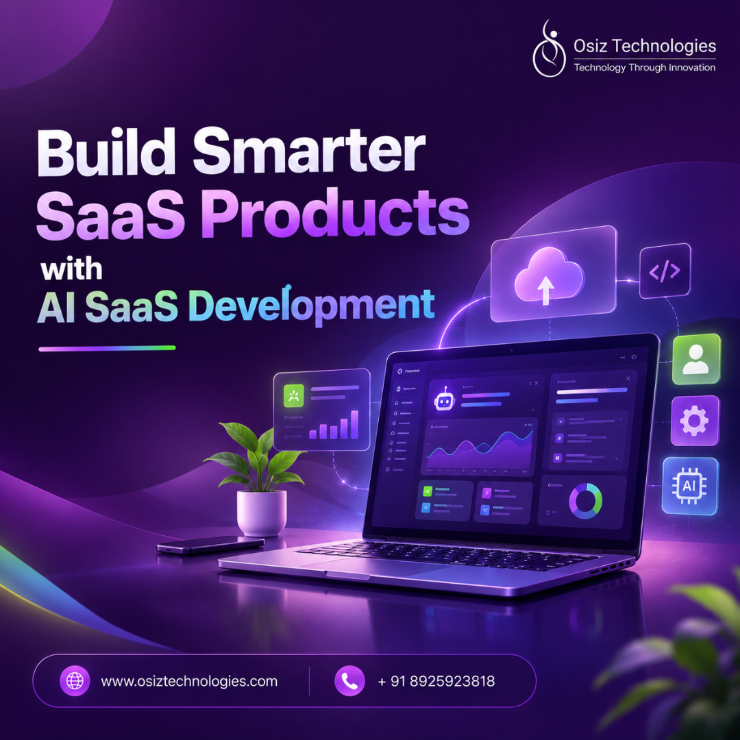  Build Smarter SaaS Products with AI SaaS Development