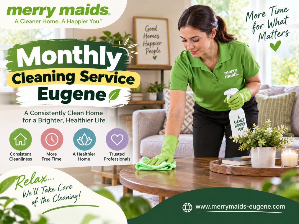  Monthly Cleaning Service Eugene for a Consistently Fresh Home