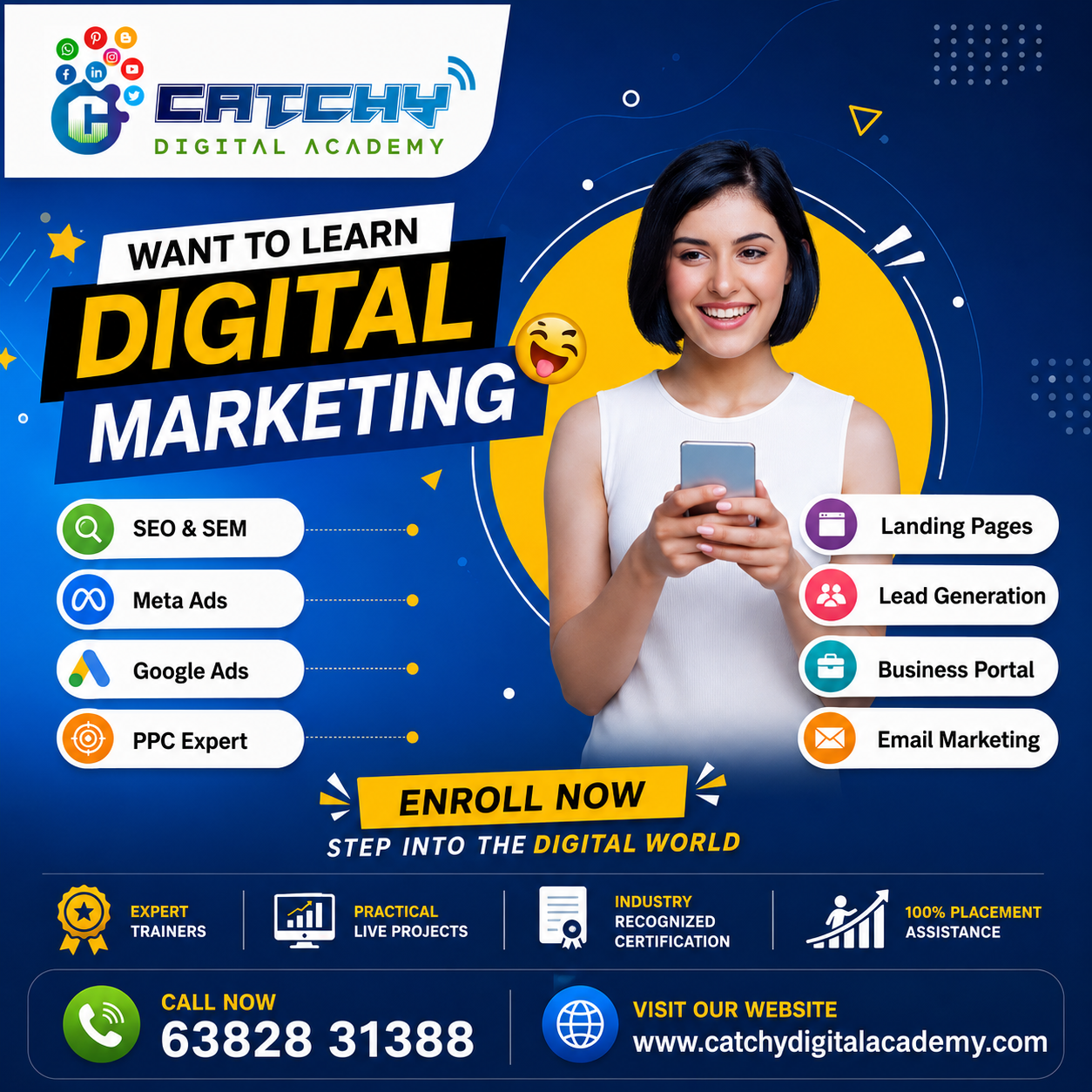 Digital Marketing Course Near Gandhipuram- Catchy Academy